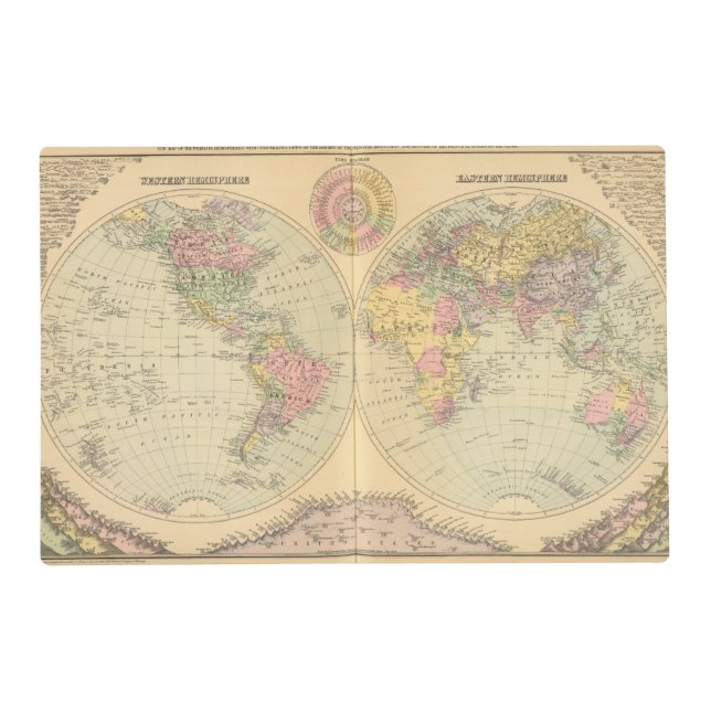 World 10 placemat (Front)