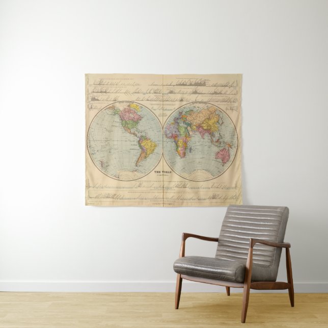 World 11 tapestry (In Situ (Horizontal))
