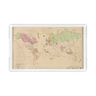 World 2 acrylic tray