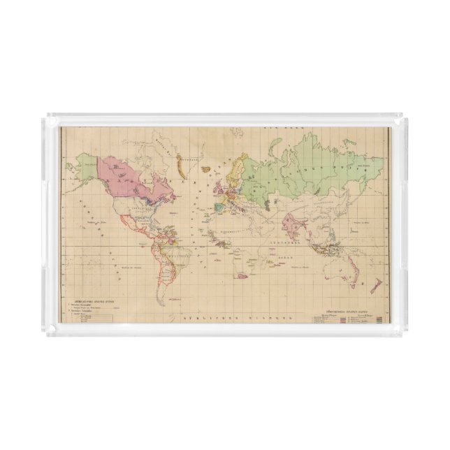 World 2 acrylic tray (Front)