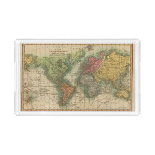 World 4 acrylic tray