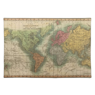 World 4 cloth placemat