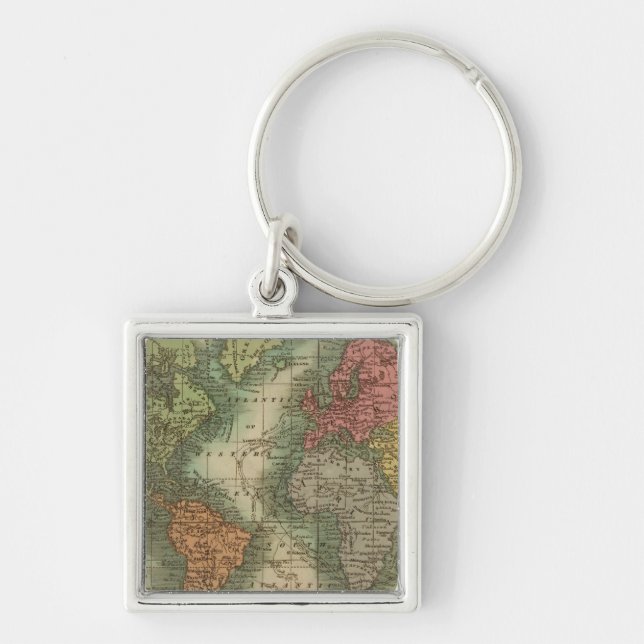World 4 keychain (Front)