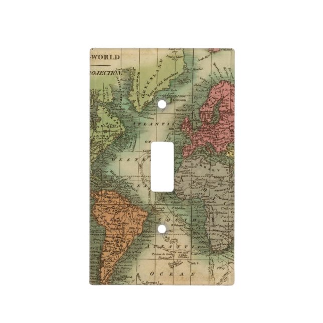World 4 light switch cover (Front)