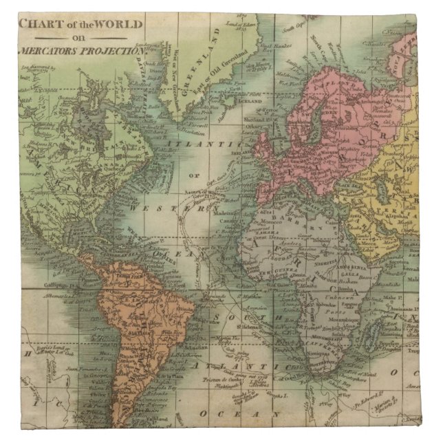 World 4 napkin (Front)