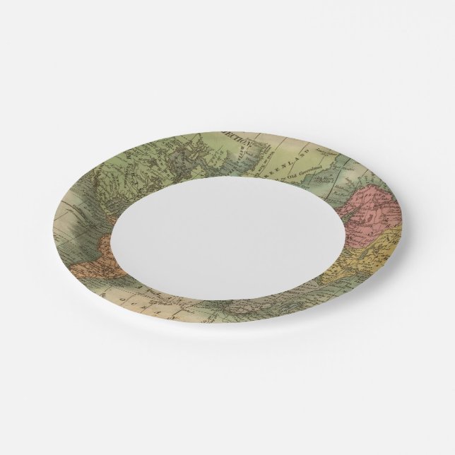 World 4 paper plates (Angled)