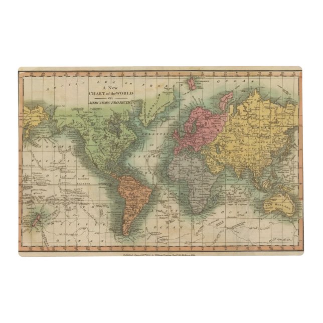 World 4 placemat (Front)