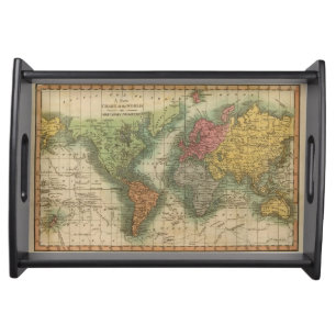 World 4 serving tray