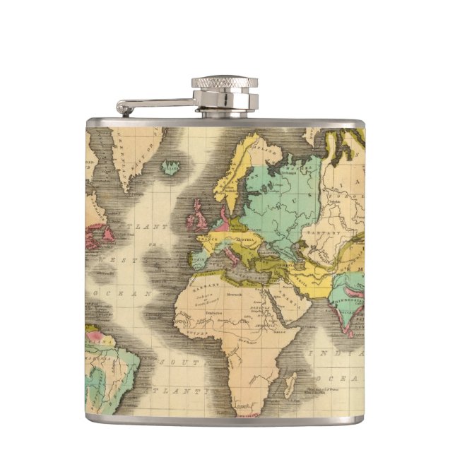 World 6 flask (Front)