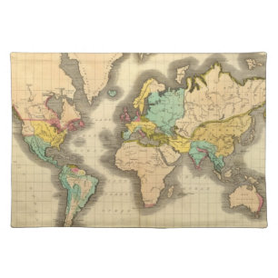 World 6 placemat