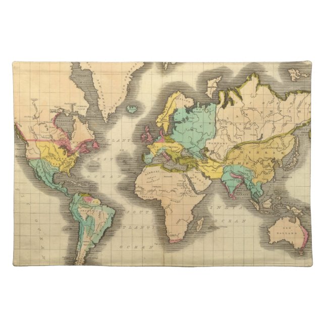 World 6 placemat (Front)