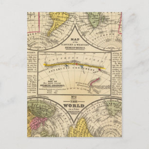 World 7 postcard
