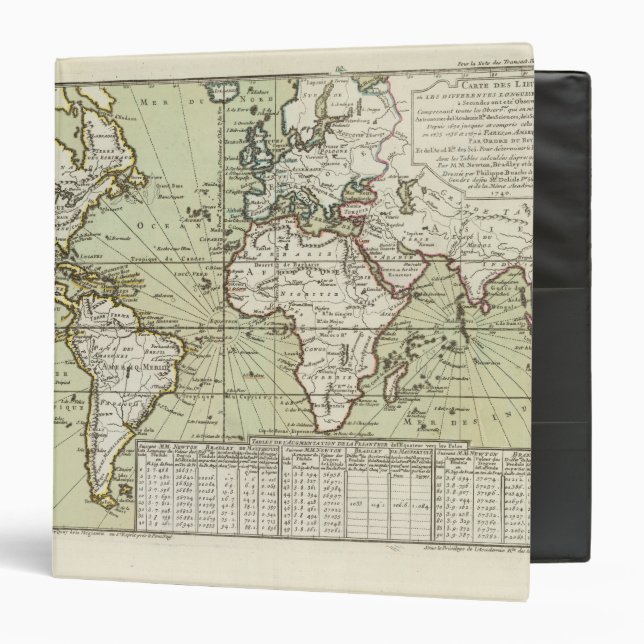 World 8 3 ring binder (Front/Inside)