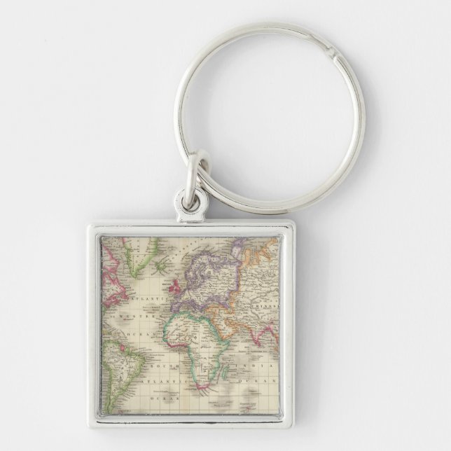 World 9 keychain (Front)