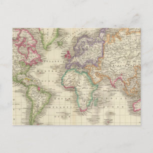 World 9 postcard