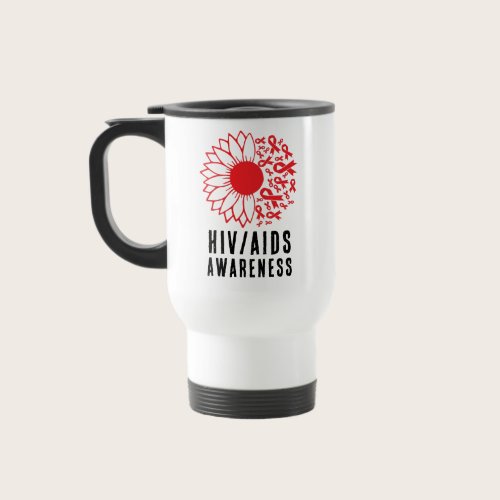 World AIDS Day Awareness | HIV Awareness Travel Mug