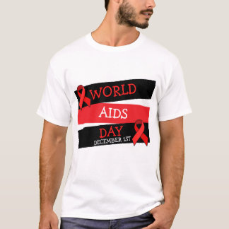 World Aids Day December 1st Button Shirt