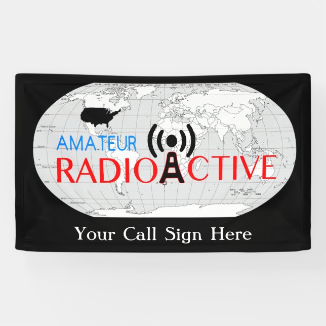 World Amateur Radio Banner (Horizontal)