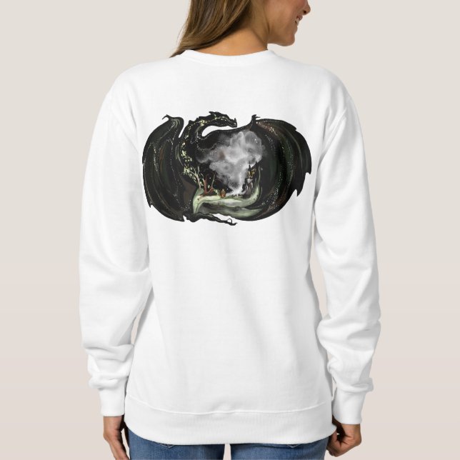 World and Dragon Sweatshirt (Back)