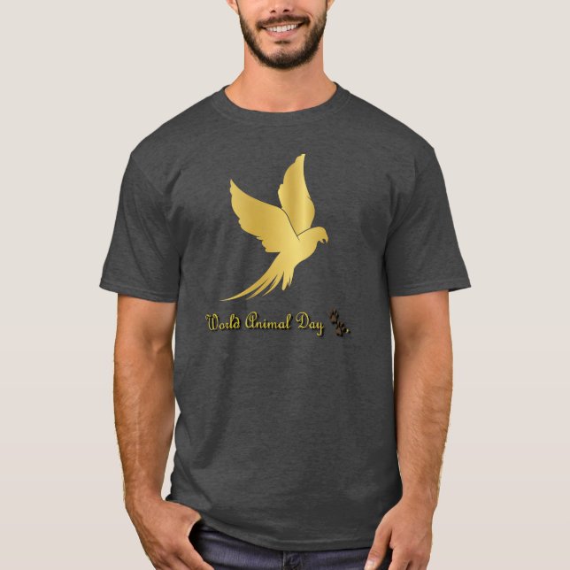 World Animal Day boy T-Shirt (Front)