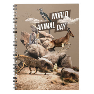 World Animal Day Notebook