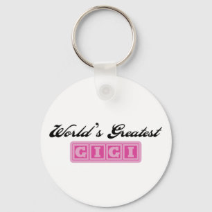 World's Greatest GiGi Keychain