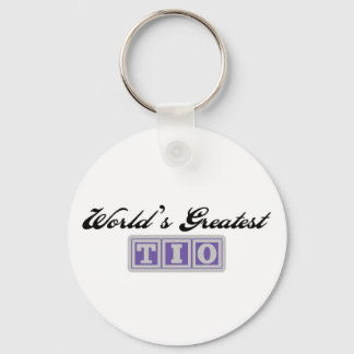 World&apos;s Greatest Tio Keychain