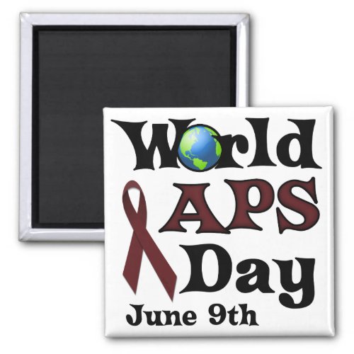 WORLD APS DAY MAGNET