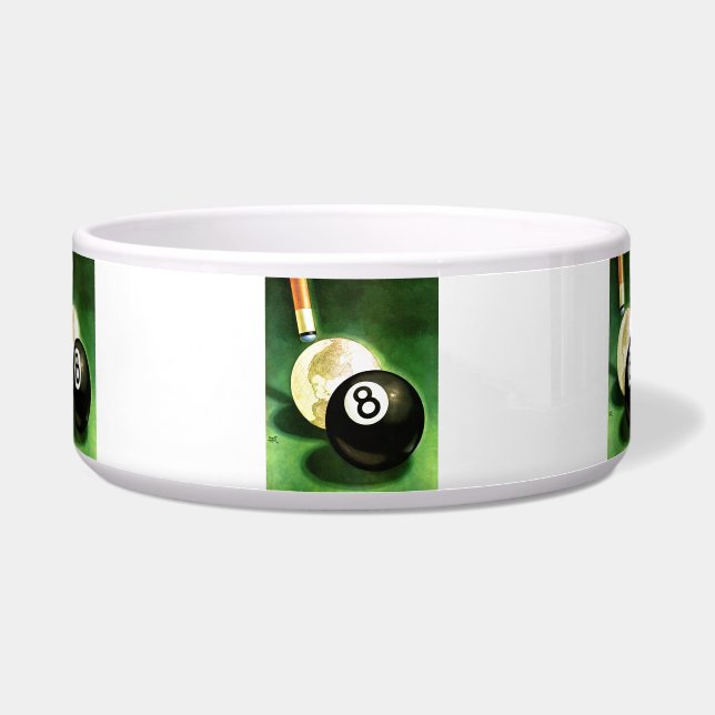 World as Cue Ball Bowl (Front)