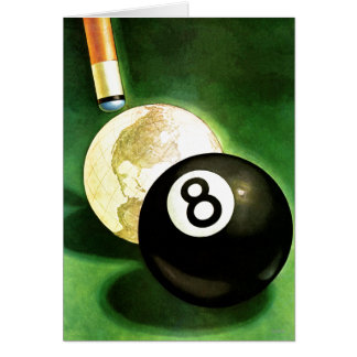 World as Cue Ball Cards