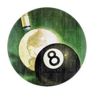 World as Cue Ball Cutting Board