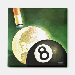 World as Cue Ball Magnet