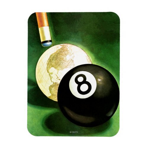World as Cue Ball Magnet