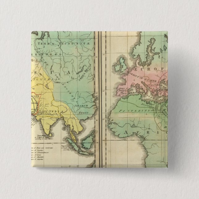 World as Known to the Ancients Division Button (Front)