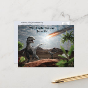 World Asteroid Day Postcard
