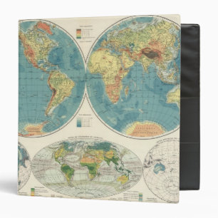 World Atlas Map 2 Binder