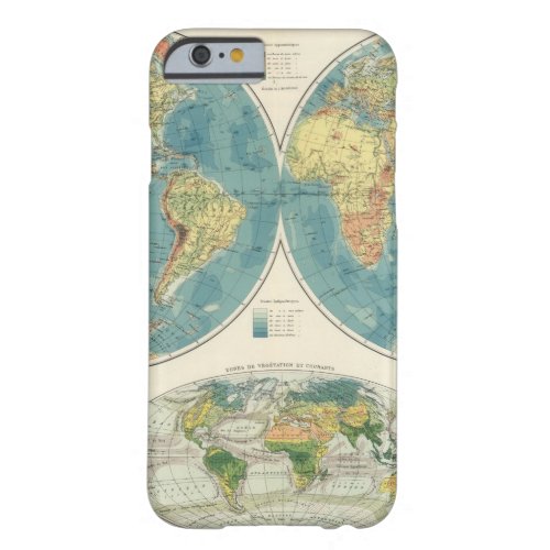 World Atlas Map 2 Barely There iPhone 6 Case