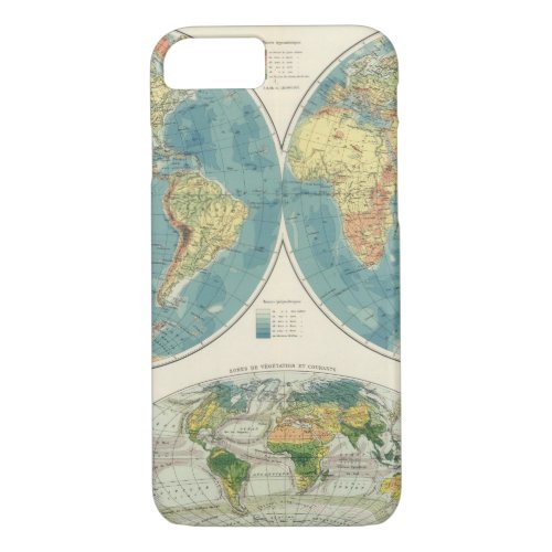 World Atlas Map 2 iPhone 87 Case