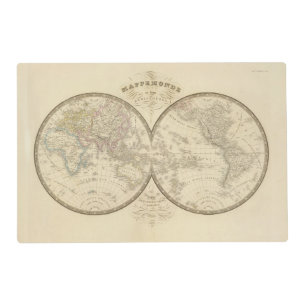 World Atlas Map Placemat