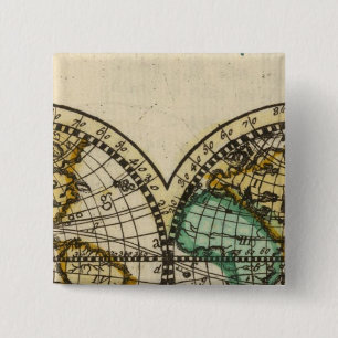 World Atlas Pinback Button