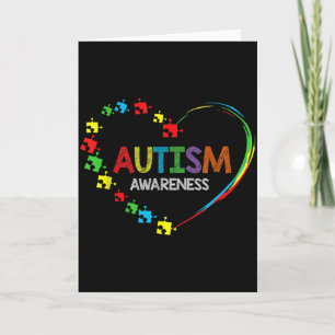 World autism awareness 2 april 2021 shirt autism card