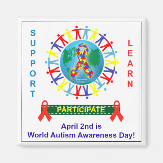 World Autism Awareness Day Magnet