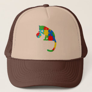World Autism Awareness Day Support and Love Trucker Hat
