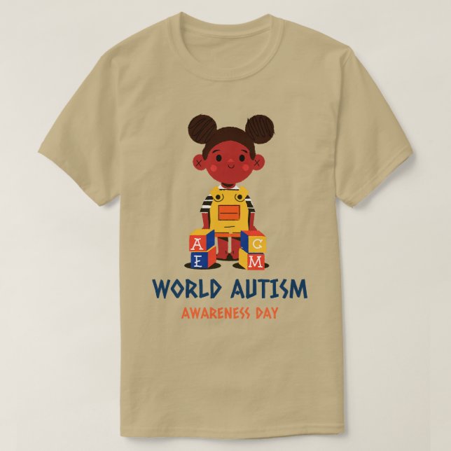 world autism awareness day  T-Shirt (Design Front)