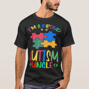 World autism awareness month I'm A Proud Uncle Aut T-Shirt
