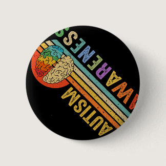 World Autism Awareness Neurodiversity Autistic Apr Button