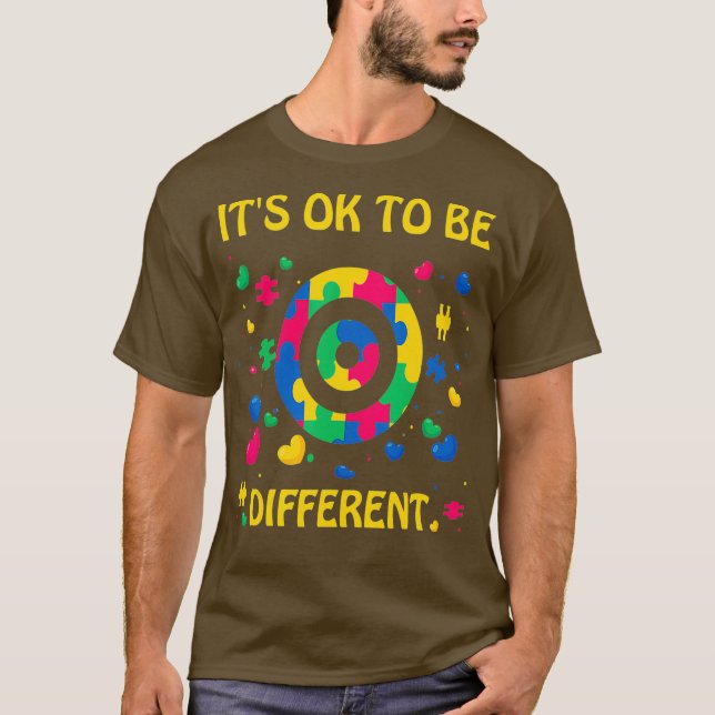 World Autism Month April 2021 Darts Kid Mom Dad T-Shirt (Front)