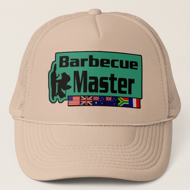World Barbecue Master Trucker Hat (Front)
