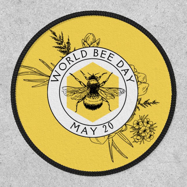 World Bee Day Patch (Front)