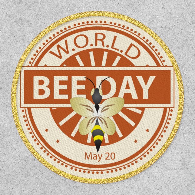 World Bee Day Patch (Front)